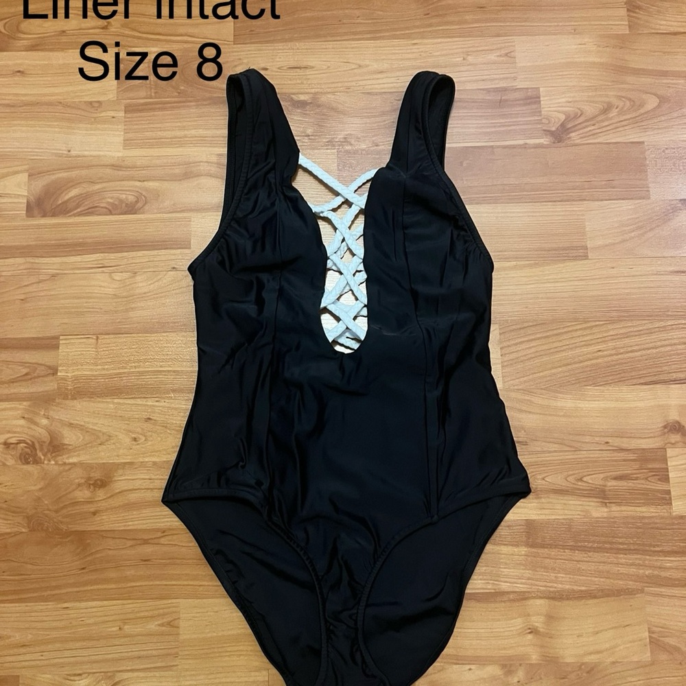 VENUS Black One Piece Swimsuit